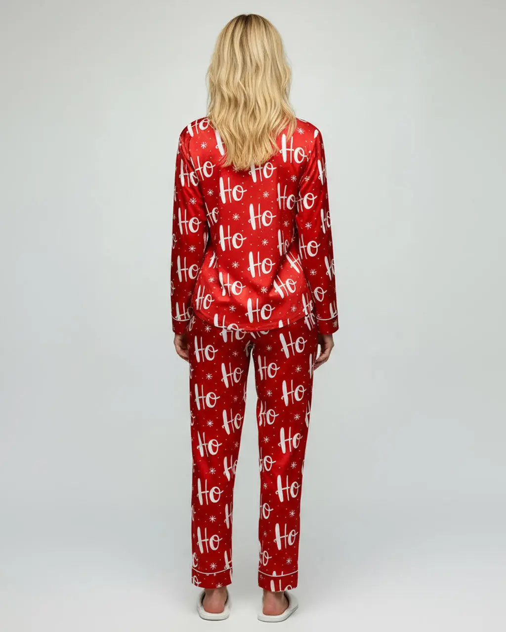 SOLACE CHICHoho Snowflake Print Pajama Set