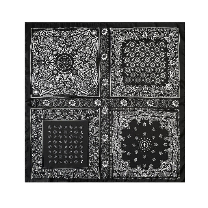 SOLACEWestern Paisley Print Bandana Head Scarf