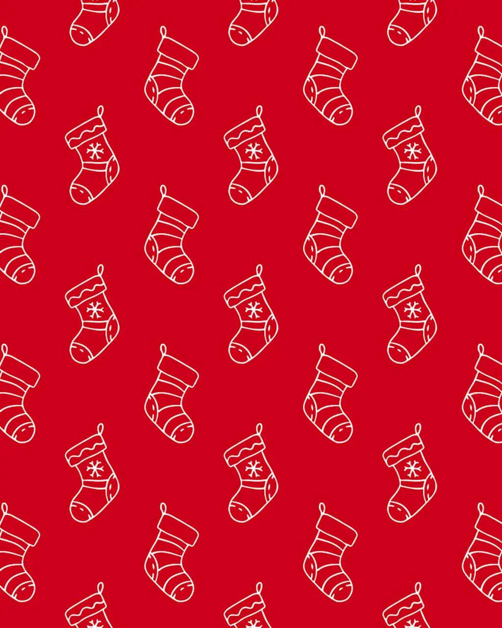SOLACE CHICHoliday Socks Print Pajama Set
