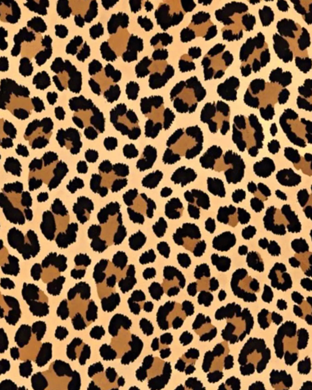 SOLACE CHICClassic Brown Leopard Print Short Pajama Set