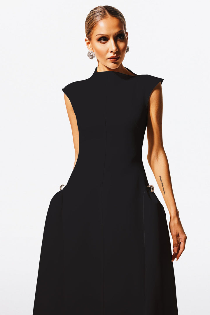 Paca Choker Sleeveless Maxi Dress bellabarnett