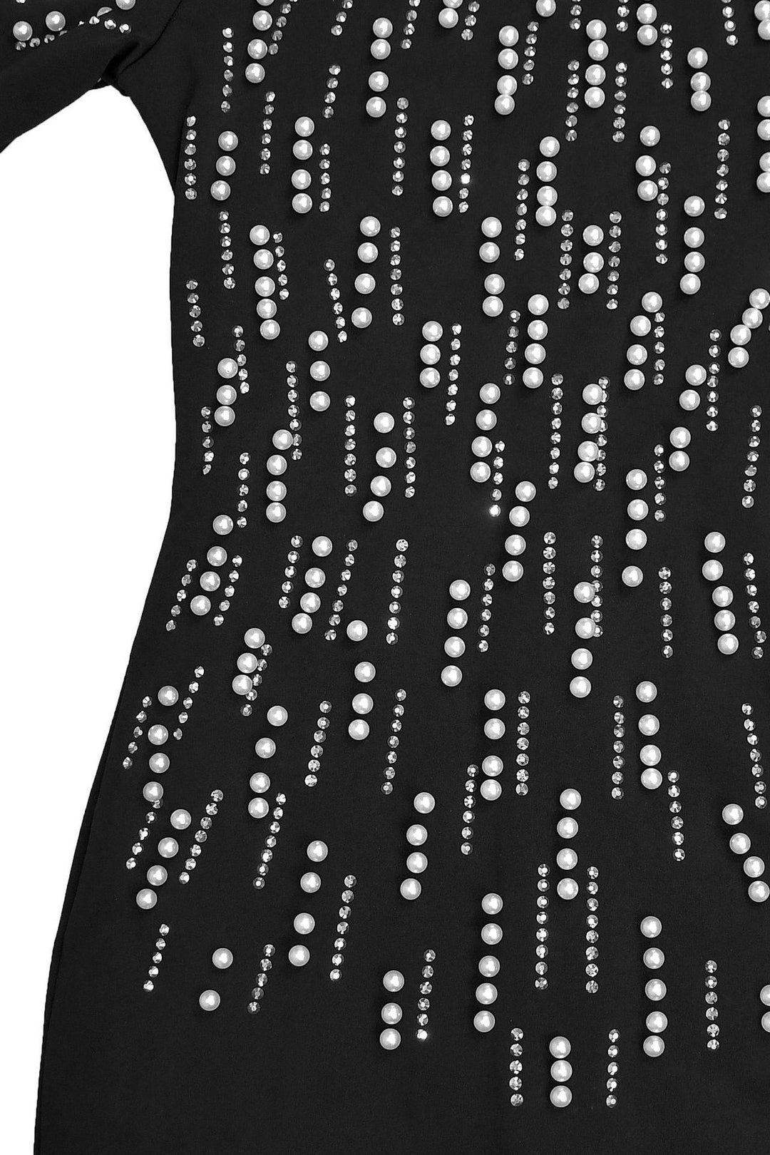 Elegant Long Sleeve Beaded Mermaid Wedding Guest Dress