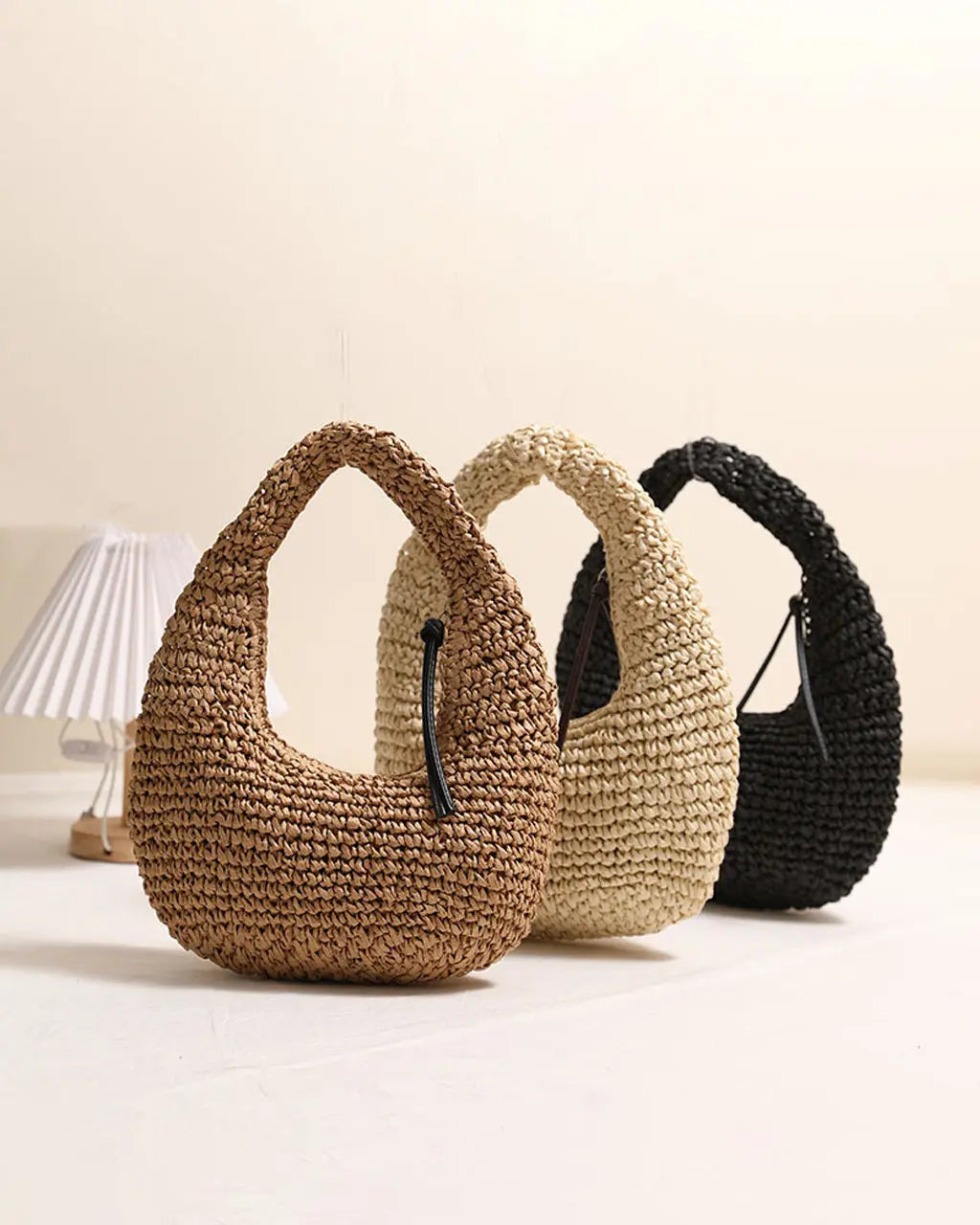Hand Woven Straw Woven Handbag SOLACE