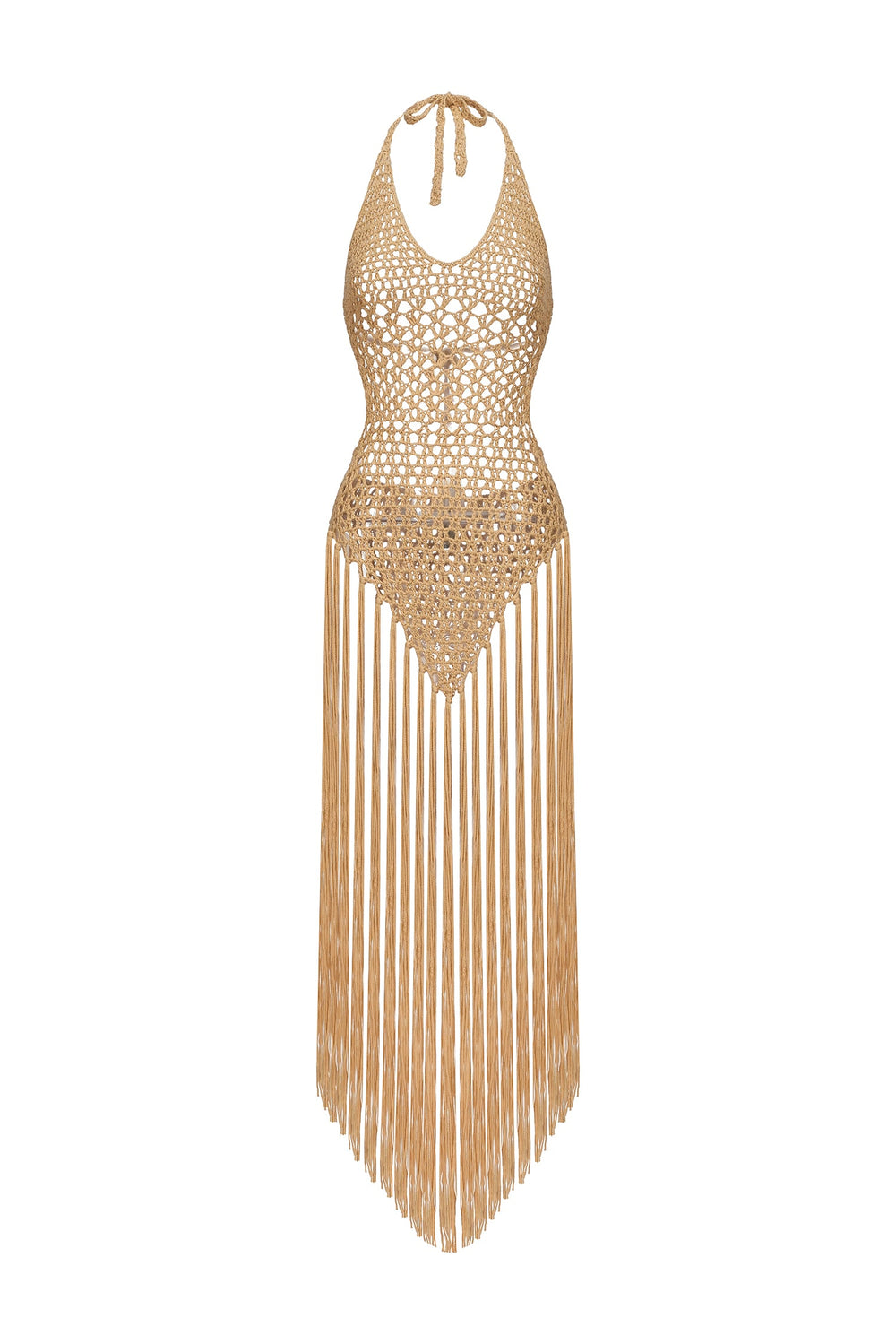 Tesare Tassel Weave Midi Dress bellabarnett