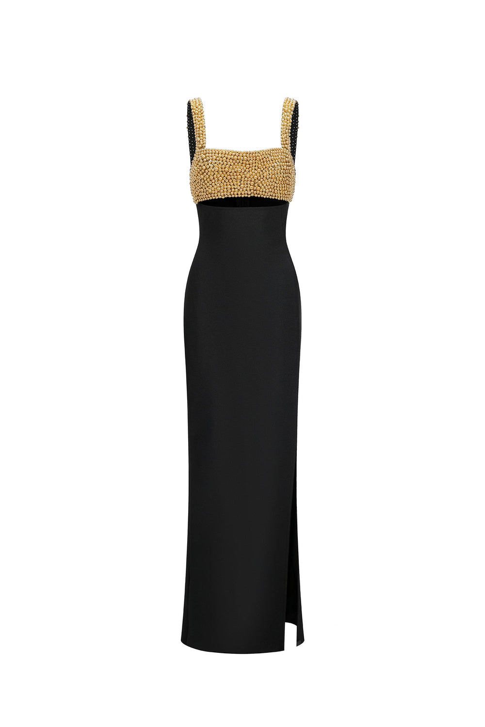 Katty High Slit Sleeveless Bandage Maxi Dress bellabarnett