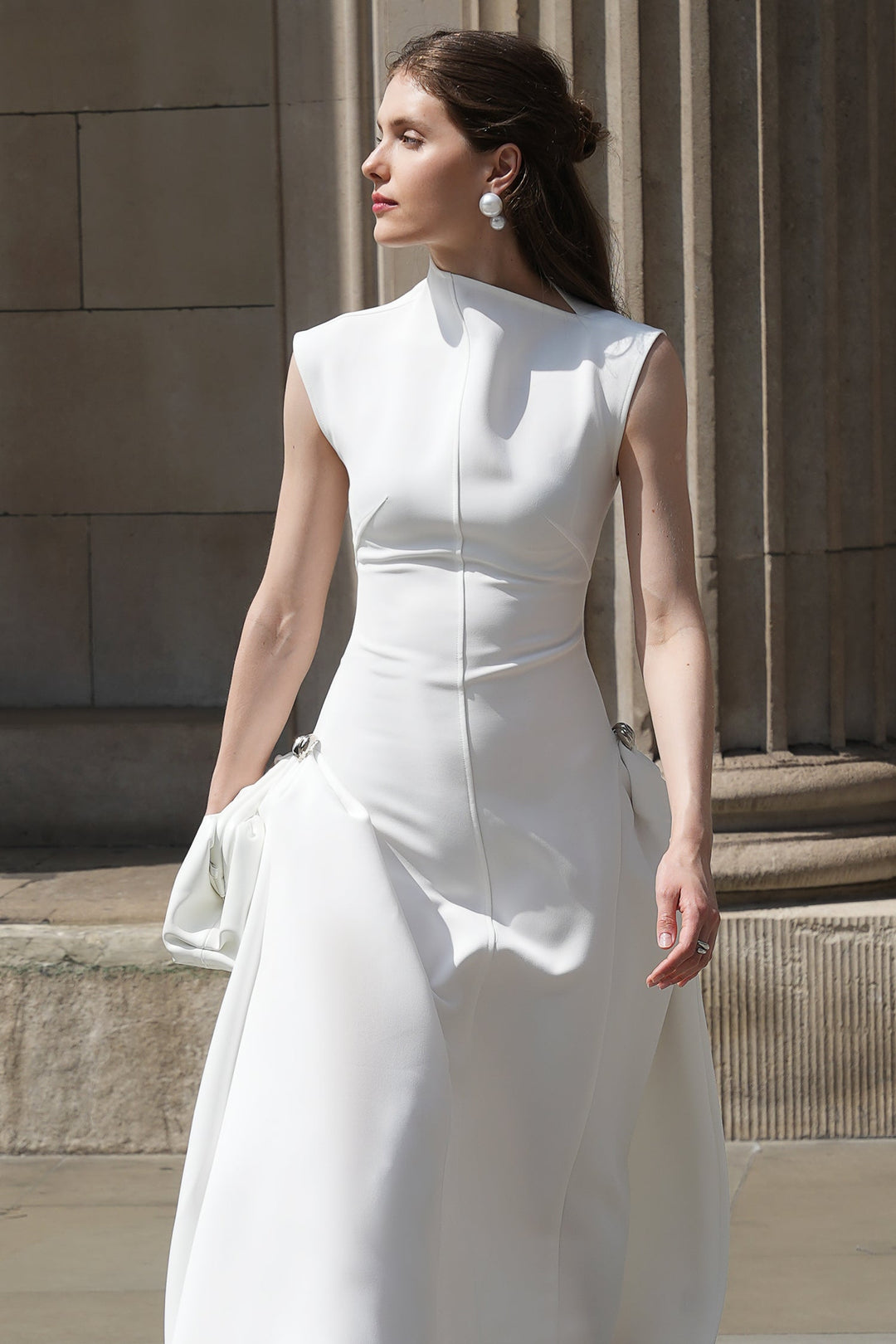 Paca Choker Sleeveless Maxi Dress bellabarnett