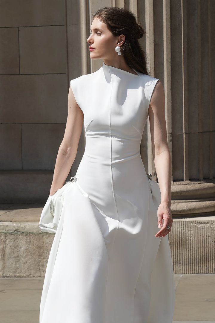 Paca Choker Sleeveless Maxi Dress bellabarnett