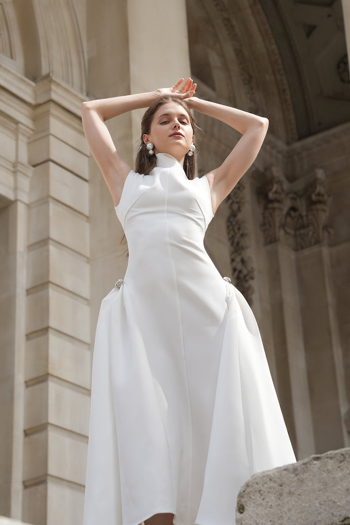 Paca Choker Sleeveless Maxi Dress bellabarnett