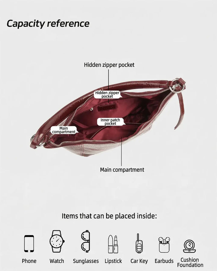 Tote Bags Vegan Leather Hobo Shoulder Bags SOLACE