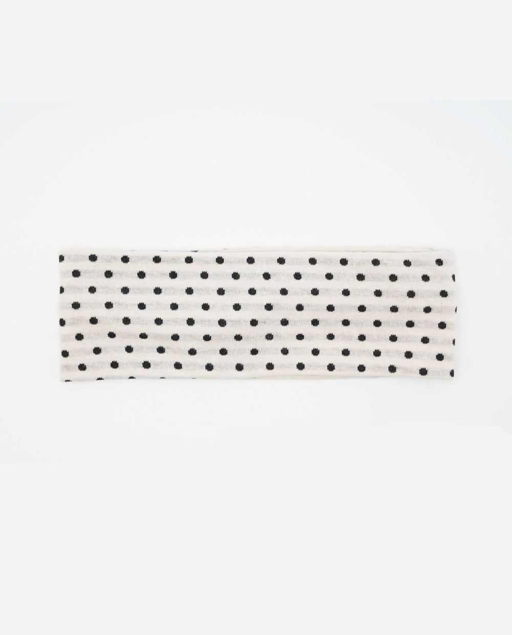 SOLACERetro Polka Dot Wide Stretch Fabric Headbands