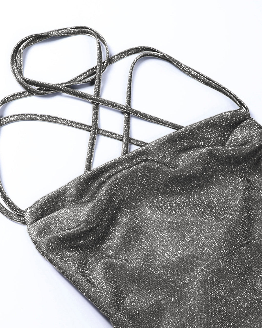 Sequin Backless Halter Neck Bodycon Mini Dress SOLACE