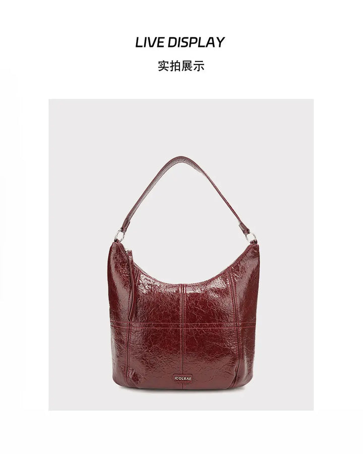 Tote Bags Vegan Leather Hobo Shoulder Bags SOLACE