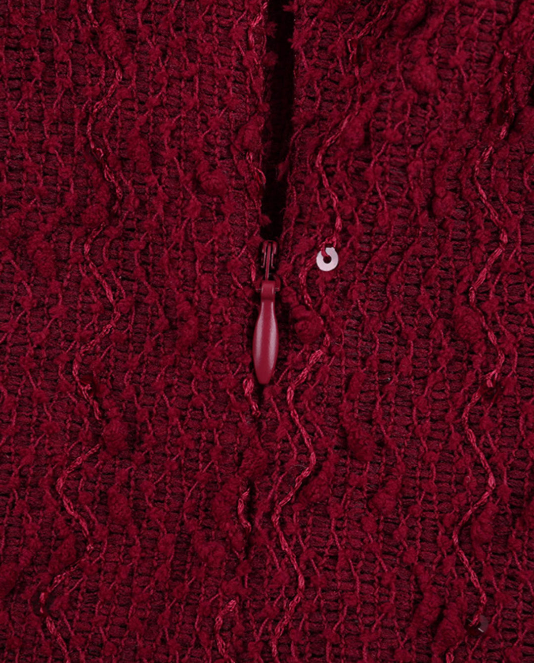 Burgundy Strapless Corset Twist Mermaid Maxi Dress