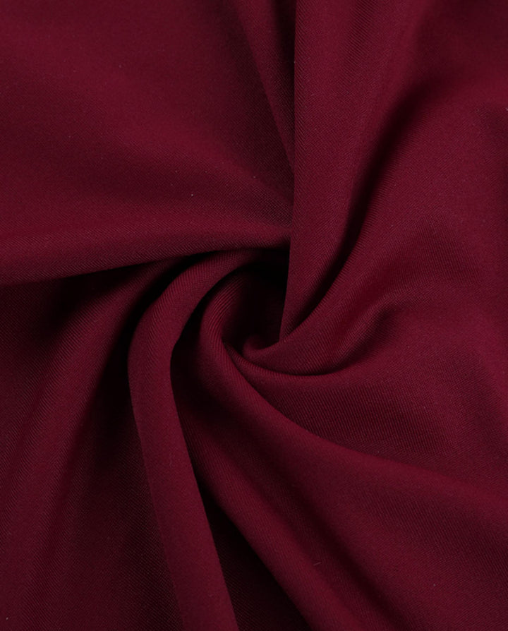 Burgundy Strapless Corset Twist Mermaid Maxi Dress