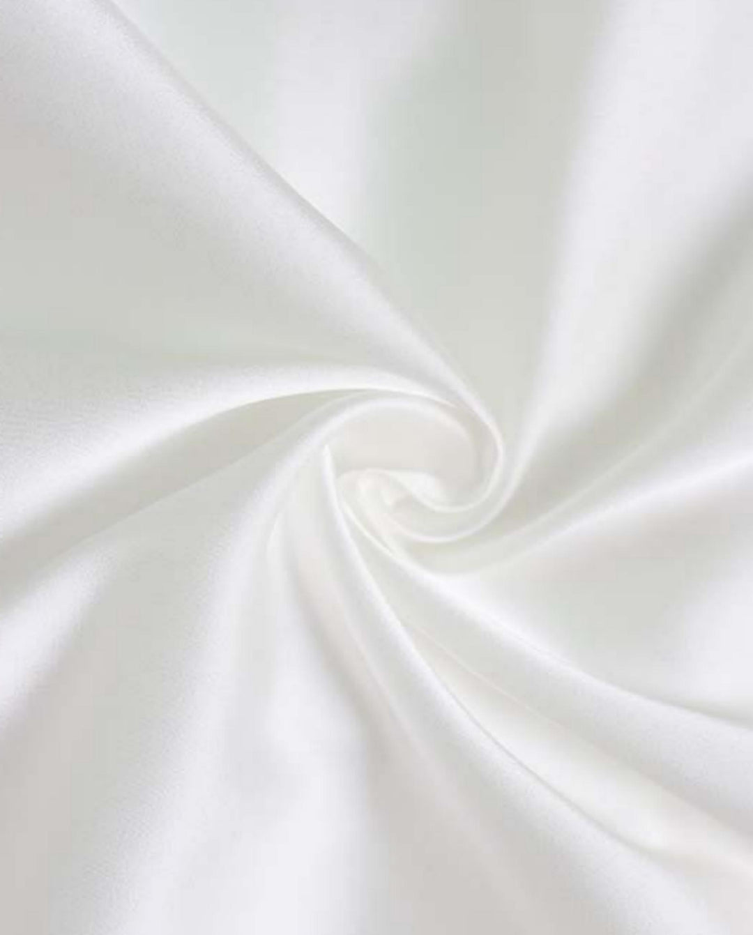 White Satin Lace Trim V-Neck Short Sleeve Blouse