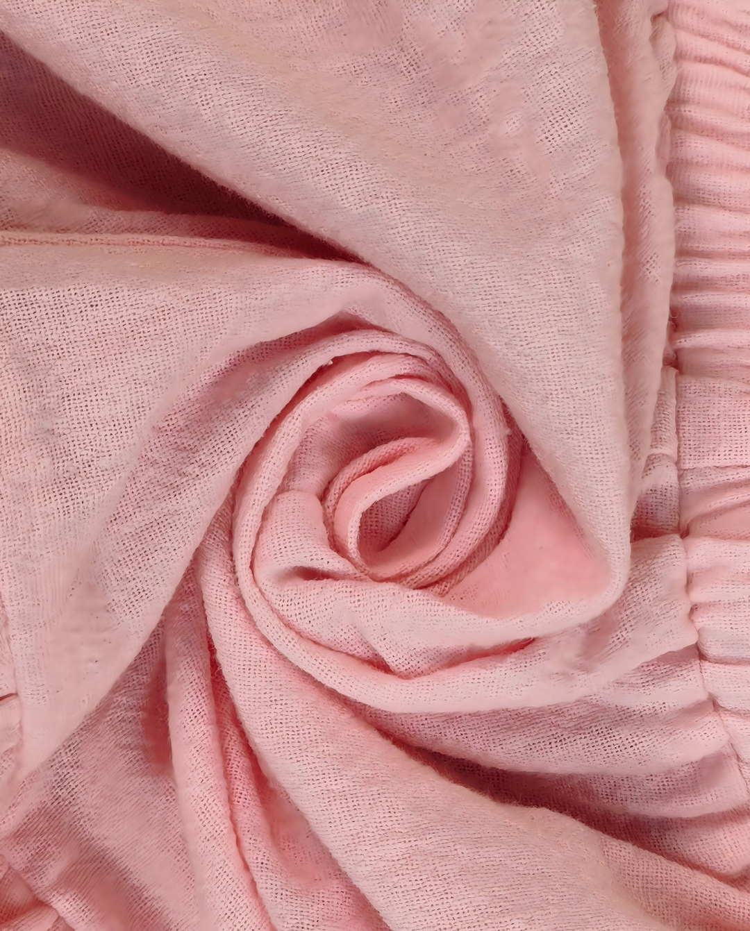 Pink Paperbag Waist Double Tier Ruffle Flow Shorts