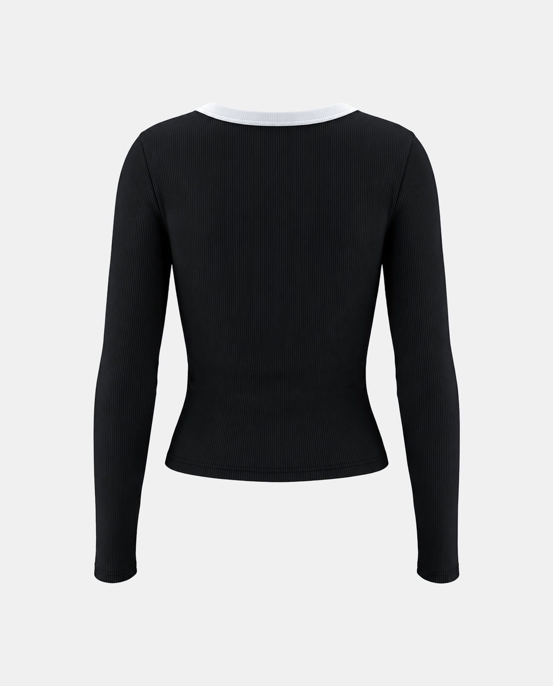 Basic Slim Fitted Long Sleeve Top