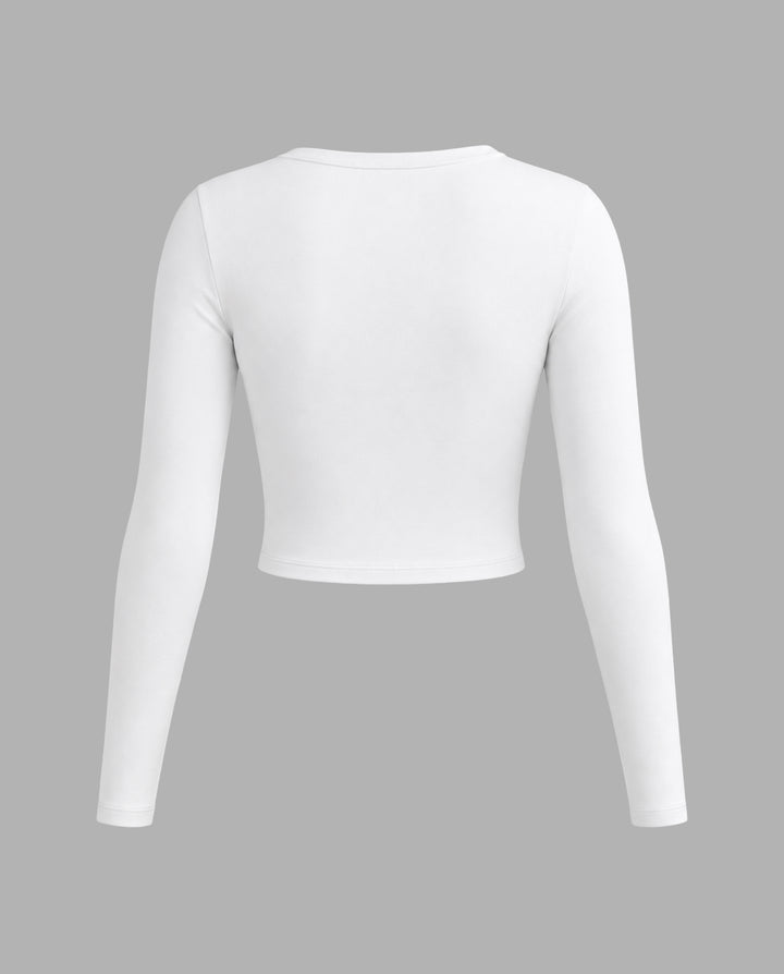 Basic Slim Fit Henley Shirt