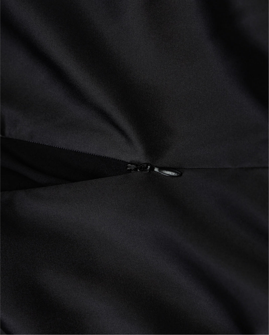 Black Lace Straps Neck Satin Maxi Dress