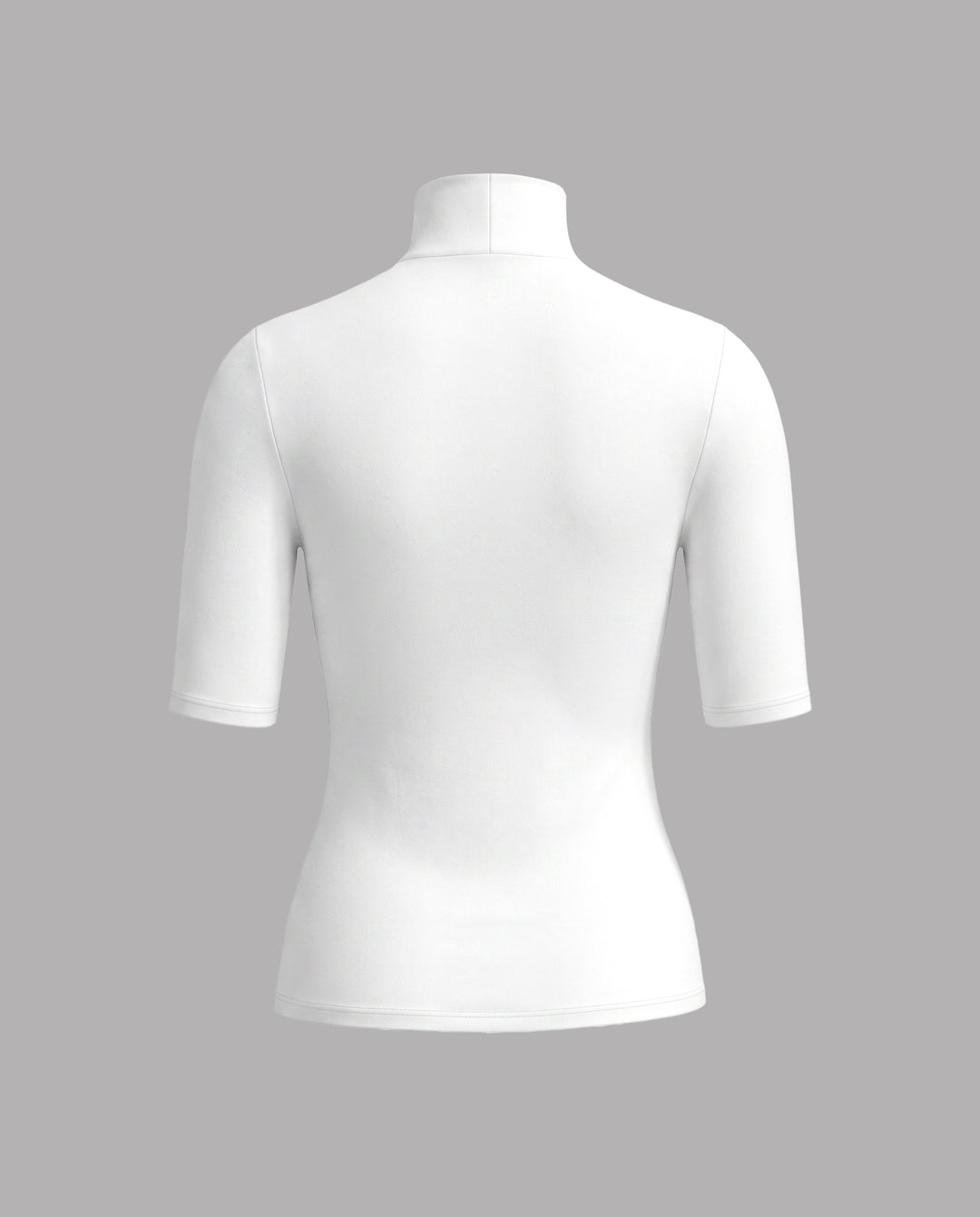 SOLACEMock Turtleneck Half Sleeve T-Shirt