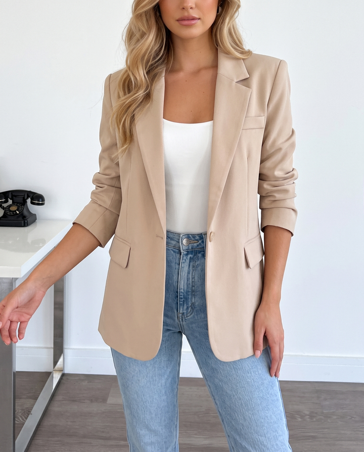 Oversized Single Breasted Blazer