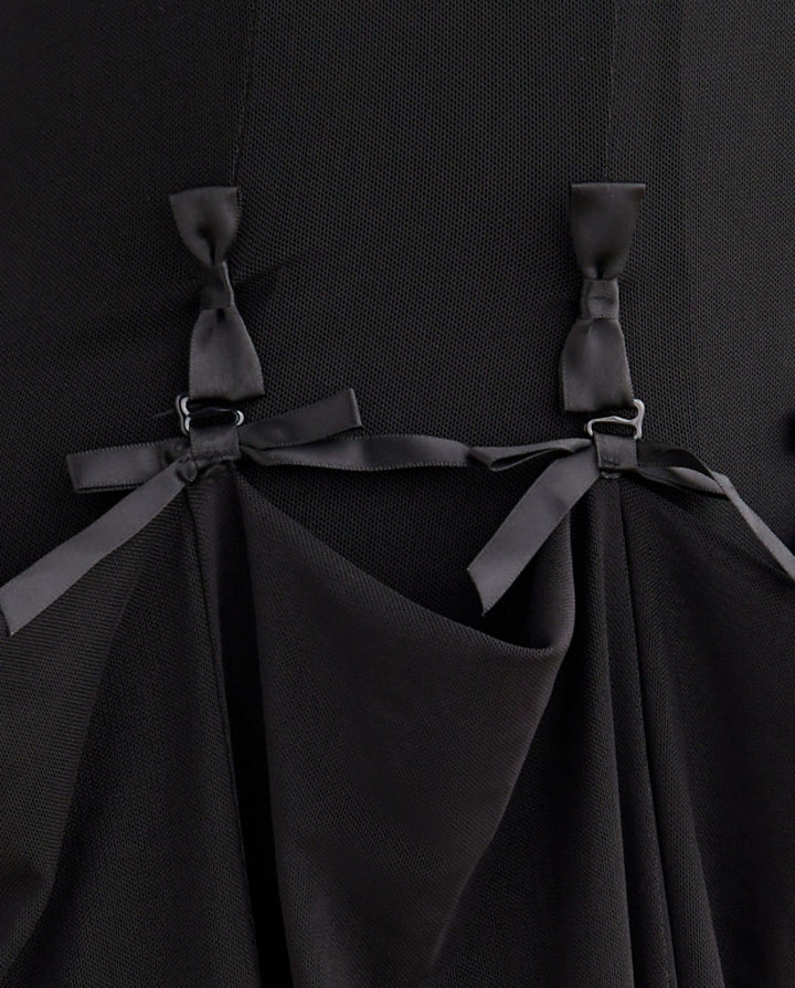 Bow Detail Maxi Dress Wearable In Multiple Styles