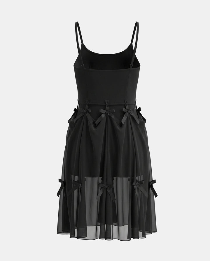 Bow Detail Maxi Dress Wearable In Multiple Styles