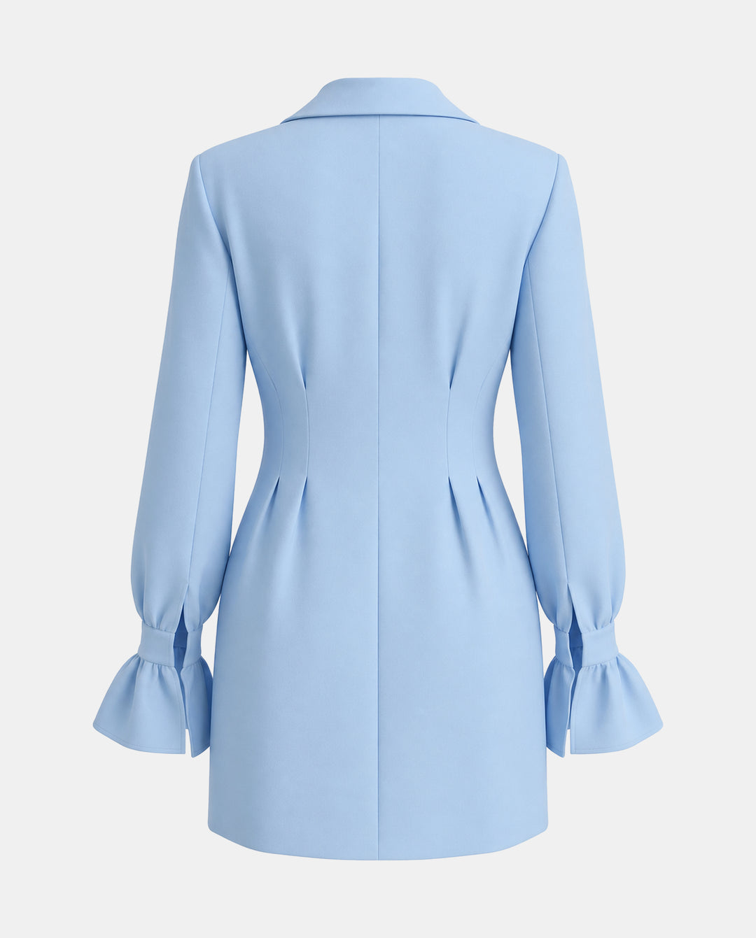 Long Sleeve A-Line Waist Blazer Mini Dress