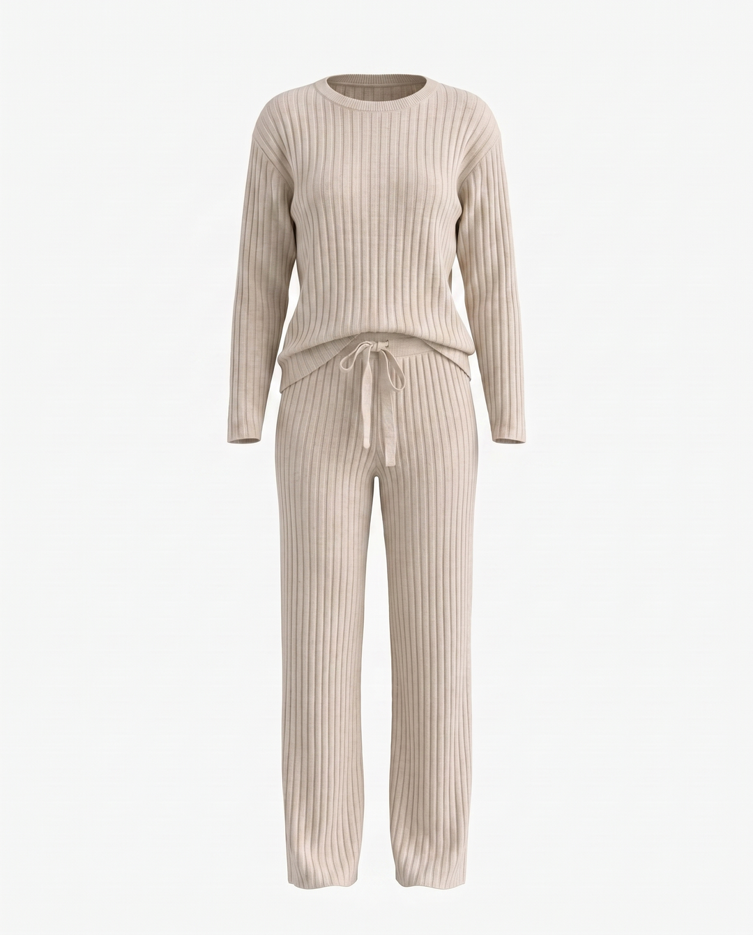 Ribbed Knit Cozy Loungewear Set