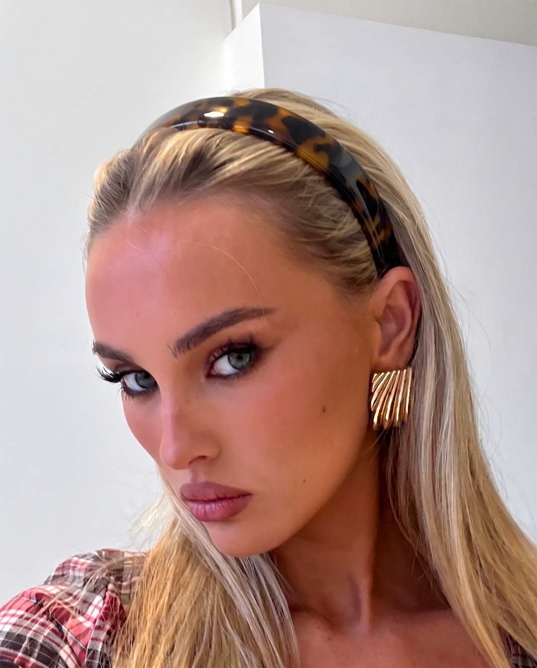 Vintage Tortoiseshell Serrated Anti-slip Headband