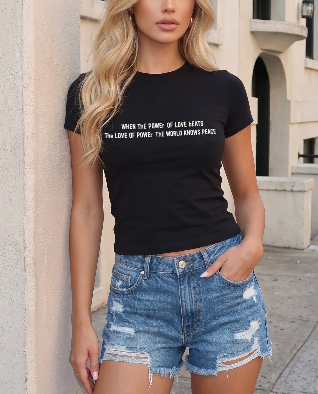 When The Power Of Love Graphic T-Shirt