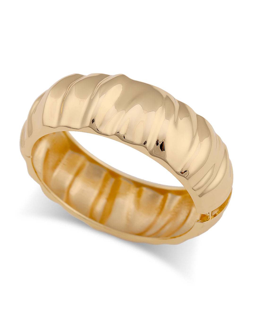 Boho Geometric Metal Exaggerated Wide Bangle Bracelet