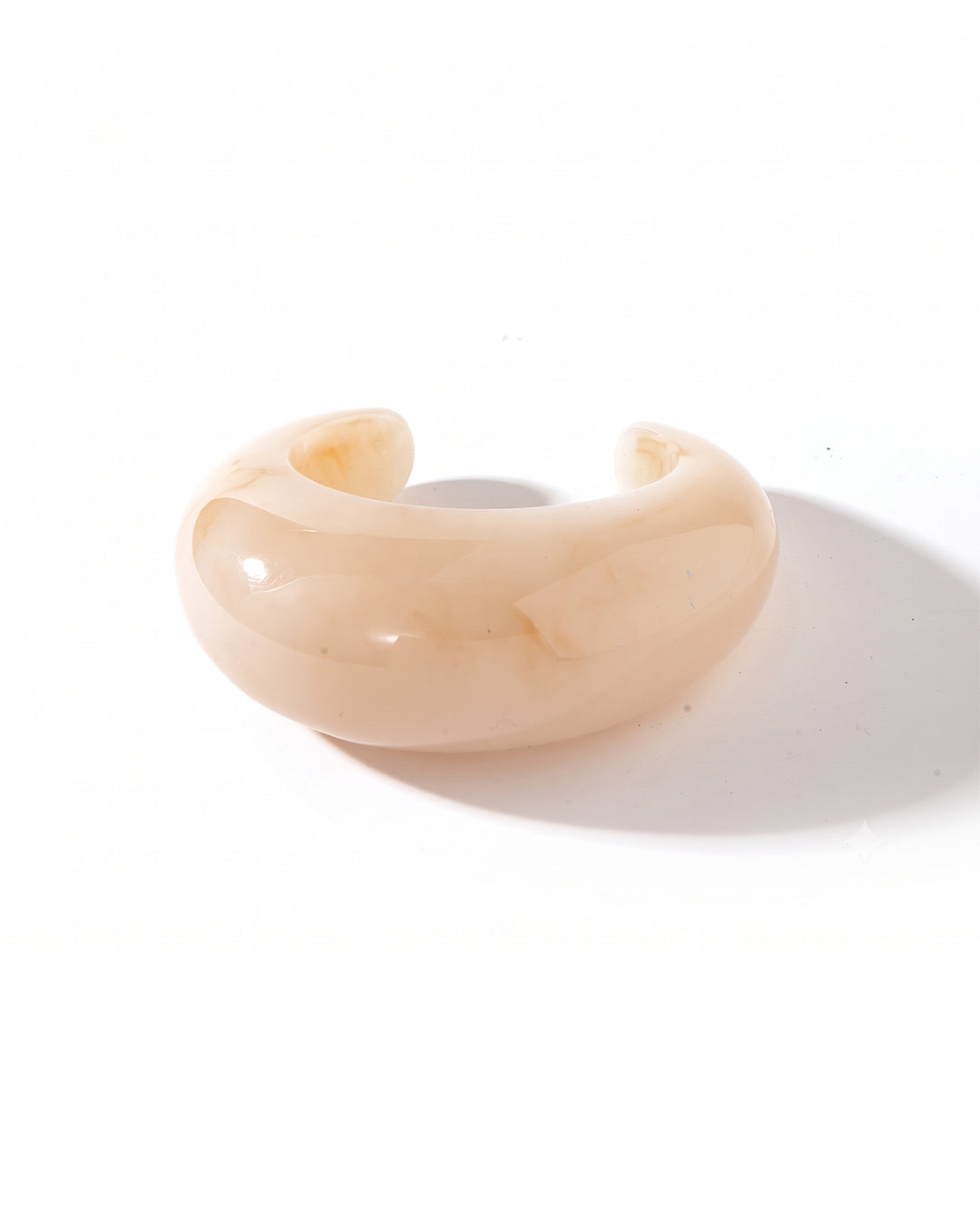 3pcs/Set Vintage Resin Irregular Bangle Bracelet
