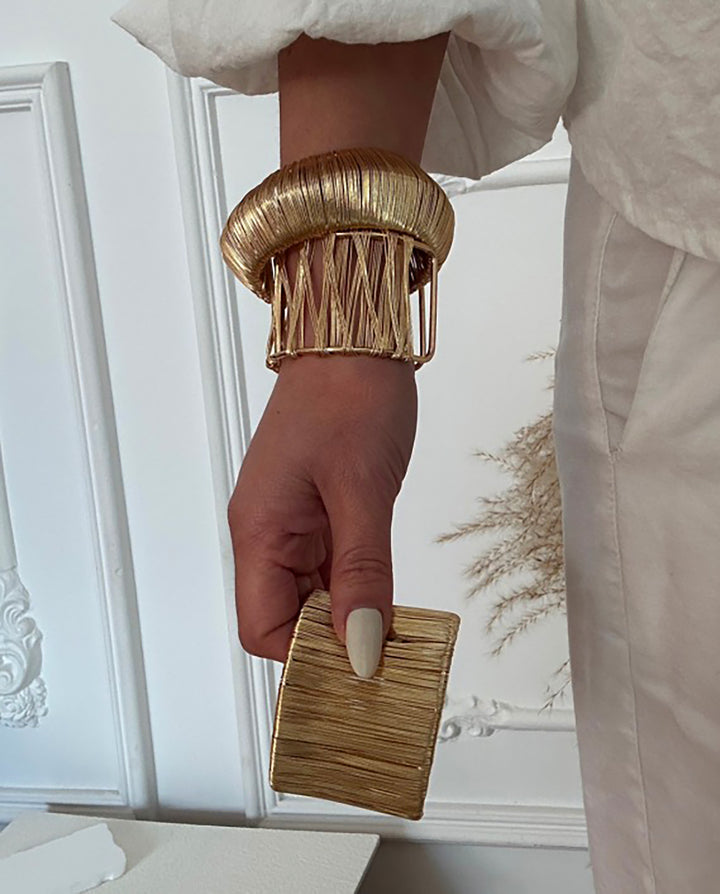 Trendy Chunky Cuffs Bangle Bracelet