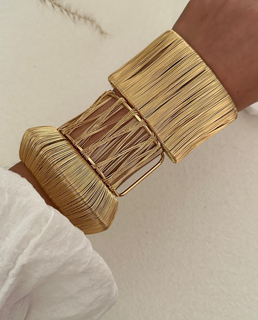 Trendy Chunky Cuffs Bangle Bracelet