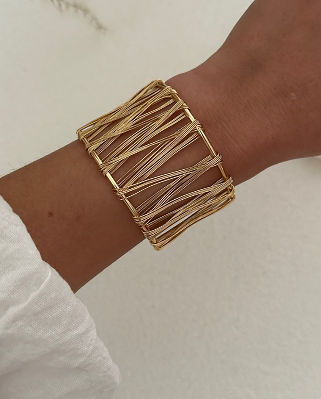 Trendy Chunky Cuffs Bangle Bracelet