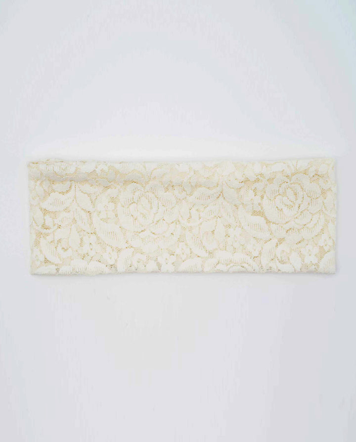 Vintage Floral Lace Wide Headbands