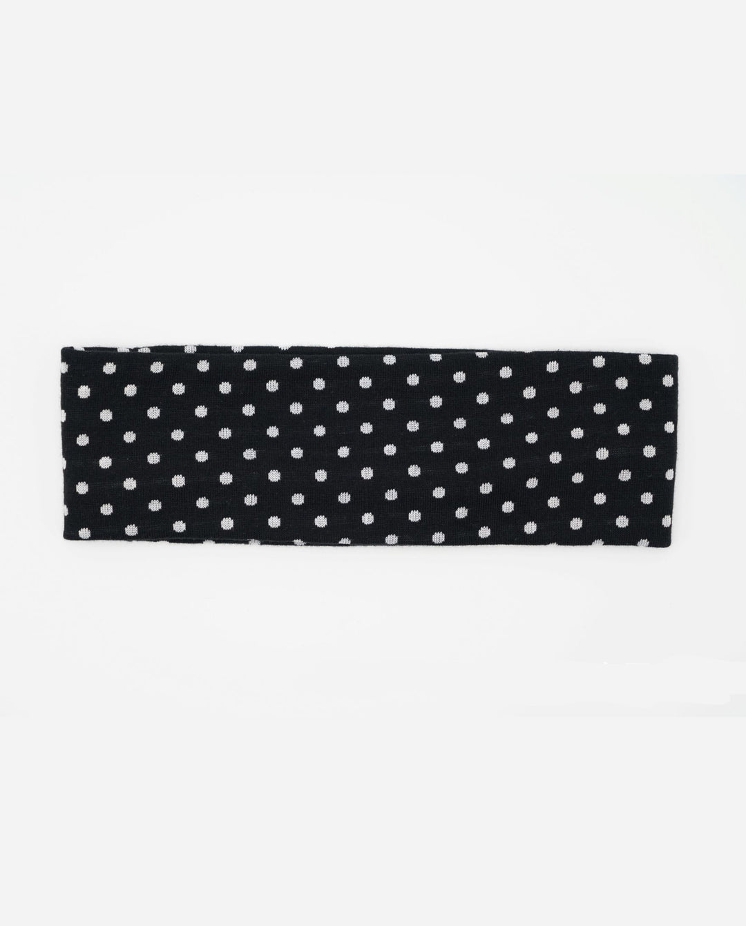 Retro Polka Dot Wide Stretch Fabric Headbands