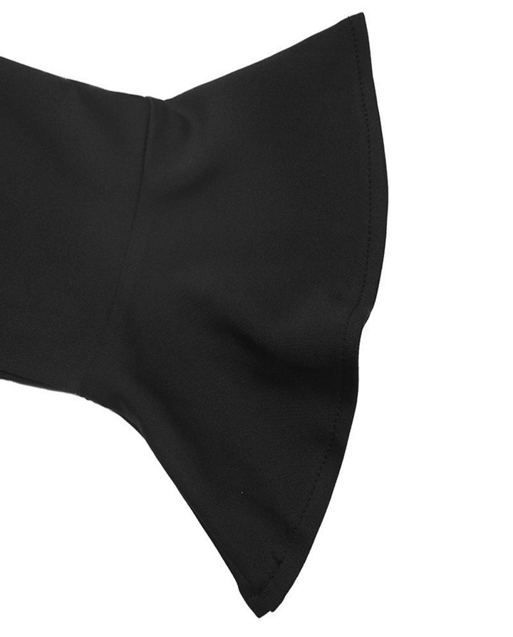 Off Shoulder Wide Ruffle Lapel 2 Piece Flare Pant Set
