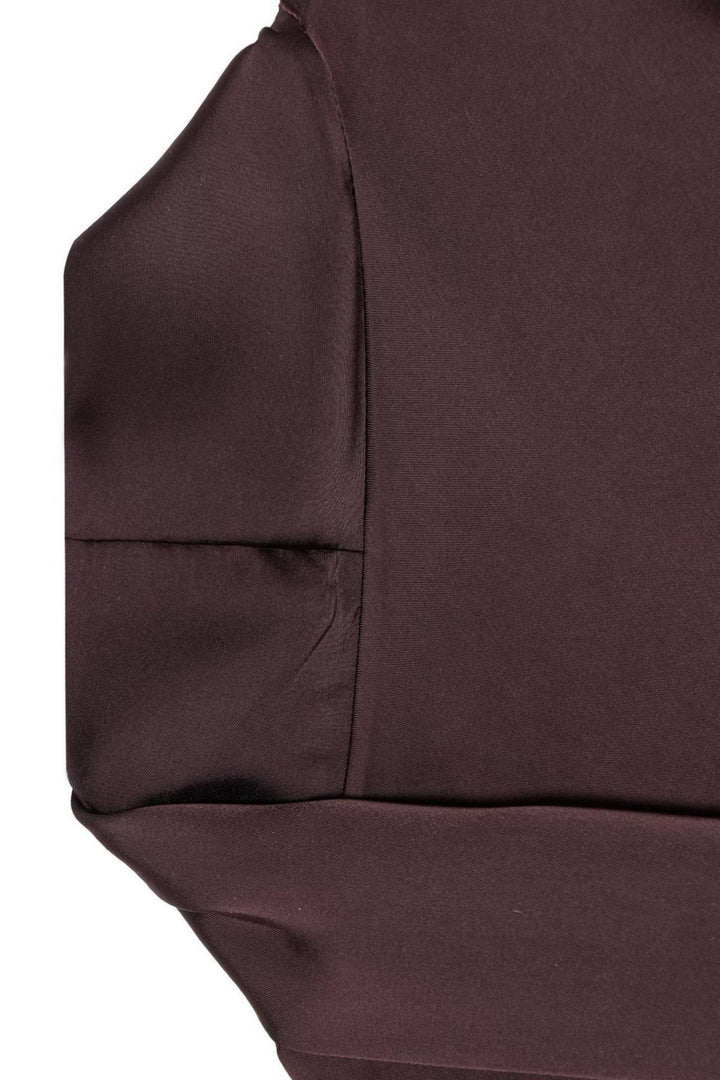 Satin Scarf Detail A-Line Mini Dress