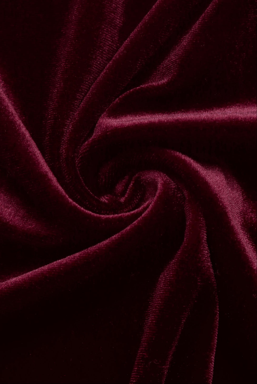 Sweetheart Tie Front Lace Sleeve A-Line Velvet Dress
