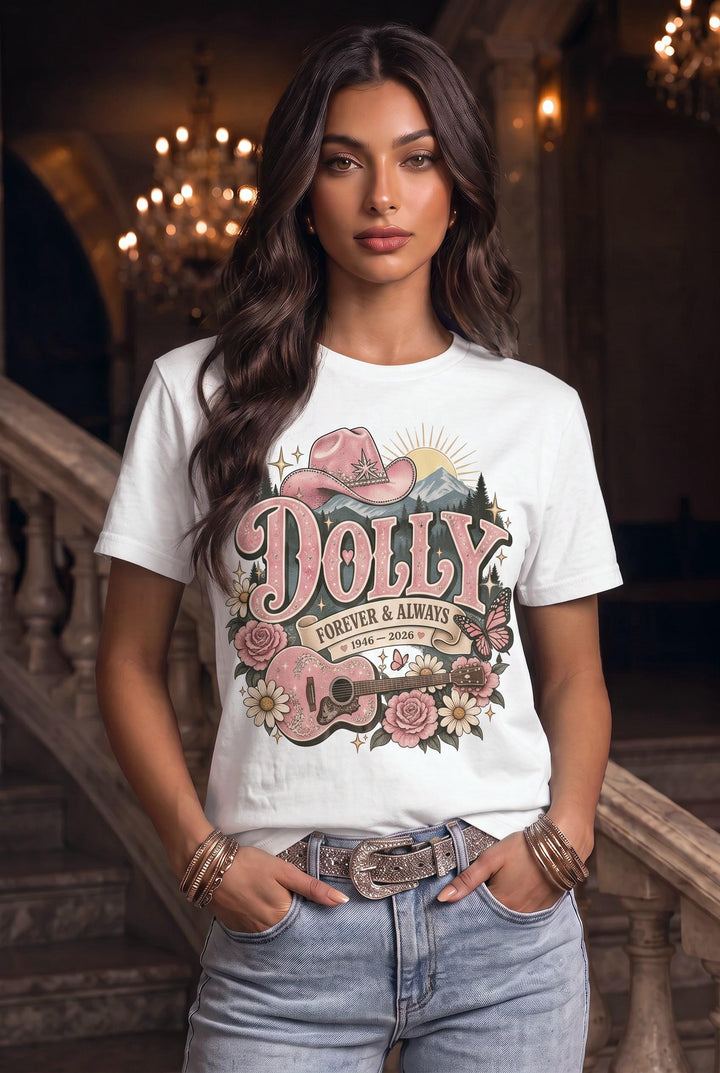 Dolly Memorial Country Music Icon T-Shirt