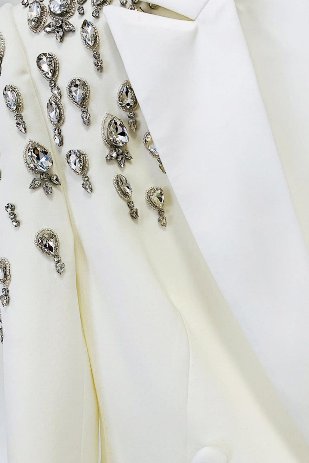 Crystal Embellished Blazer Dress