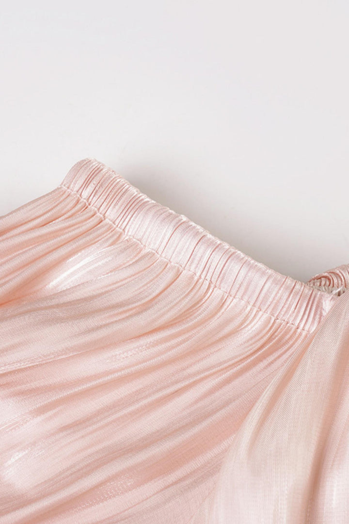 Off-Shoulder Ruffle Tiered Mini Dress