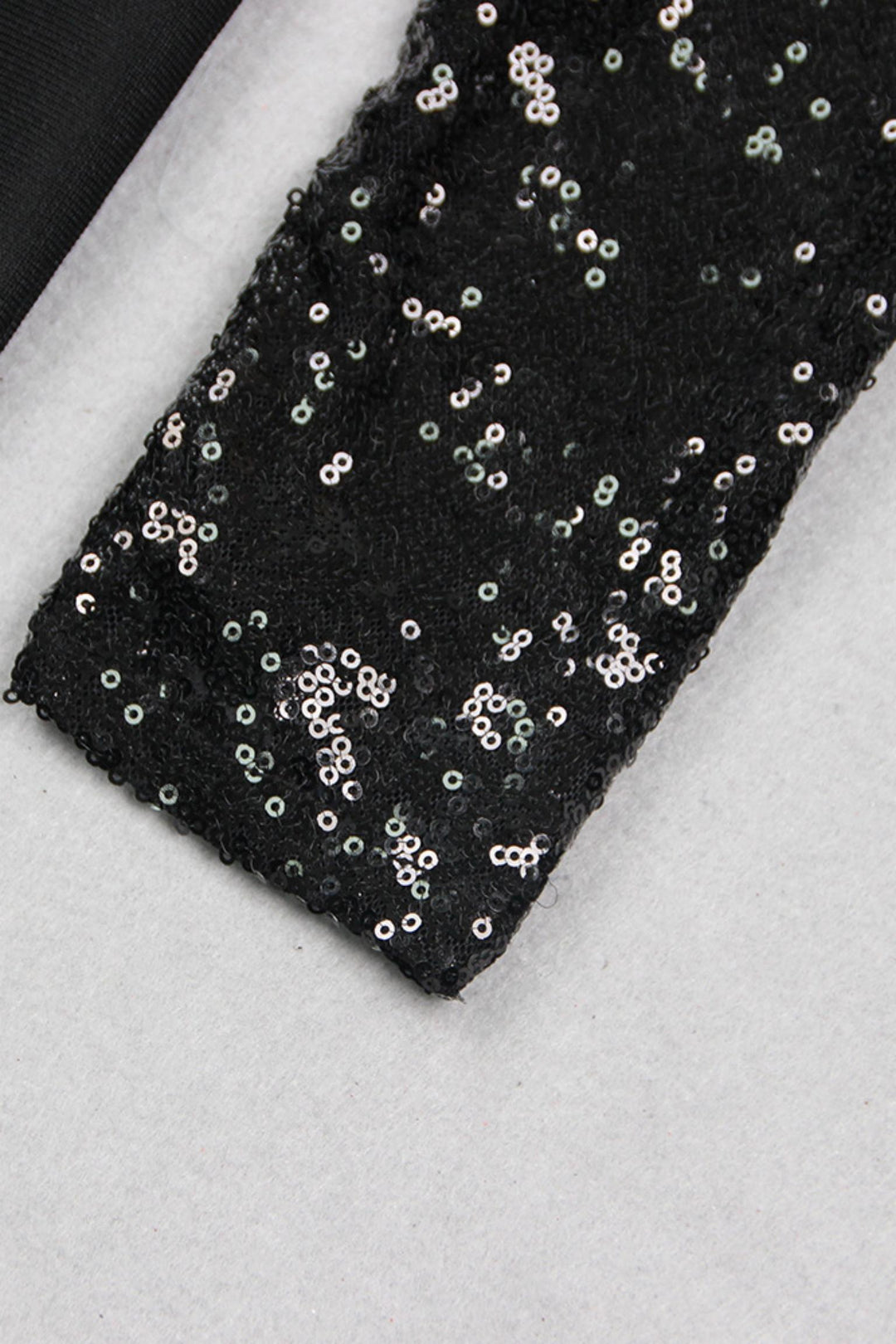 Artificial feathers Sequin Strapless Dress