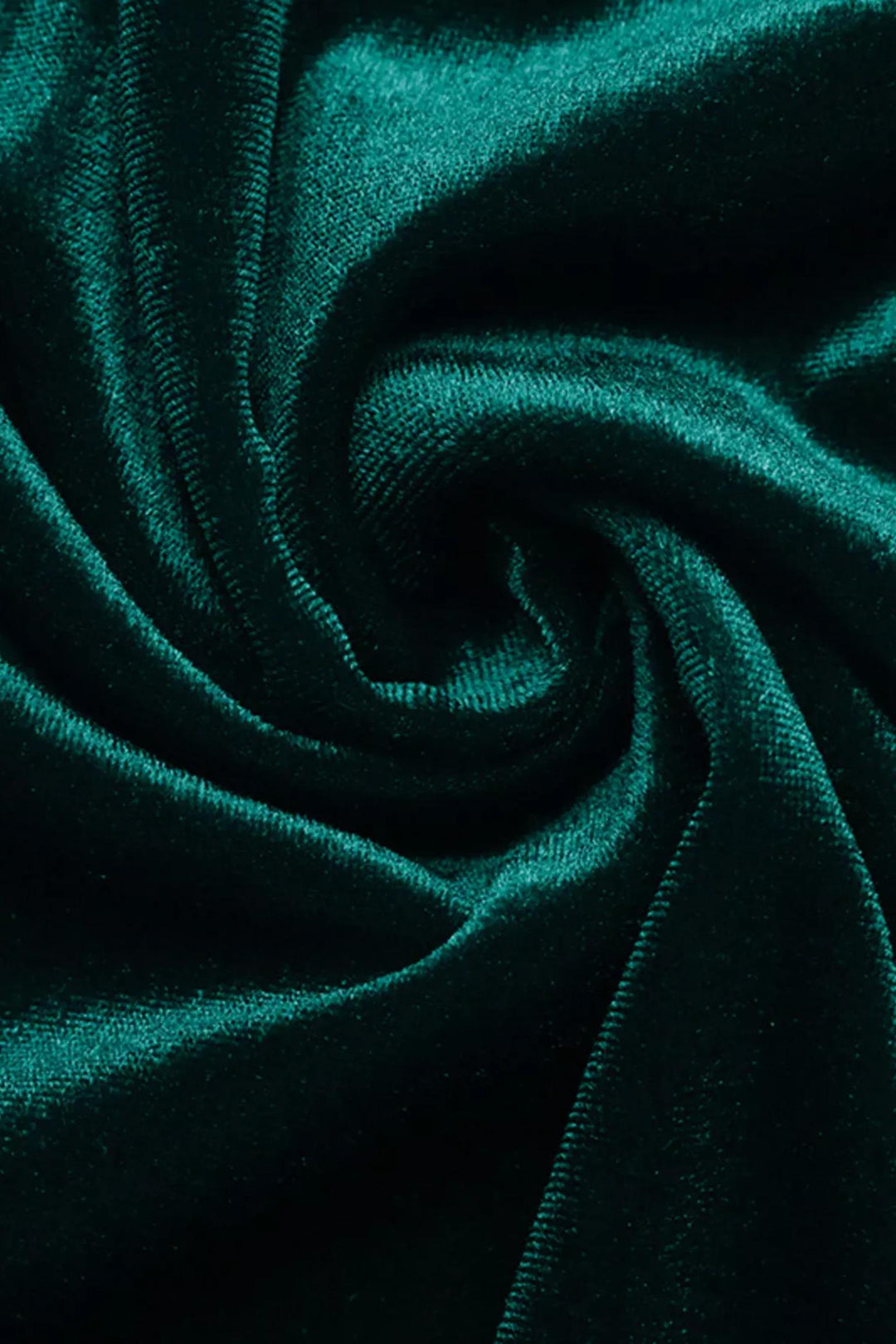 Velvet V-Neck Long Sleeve Maxi Dress