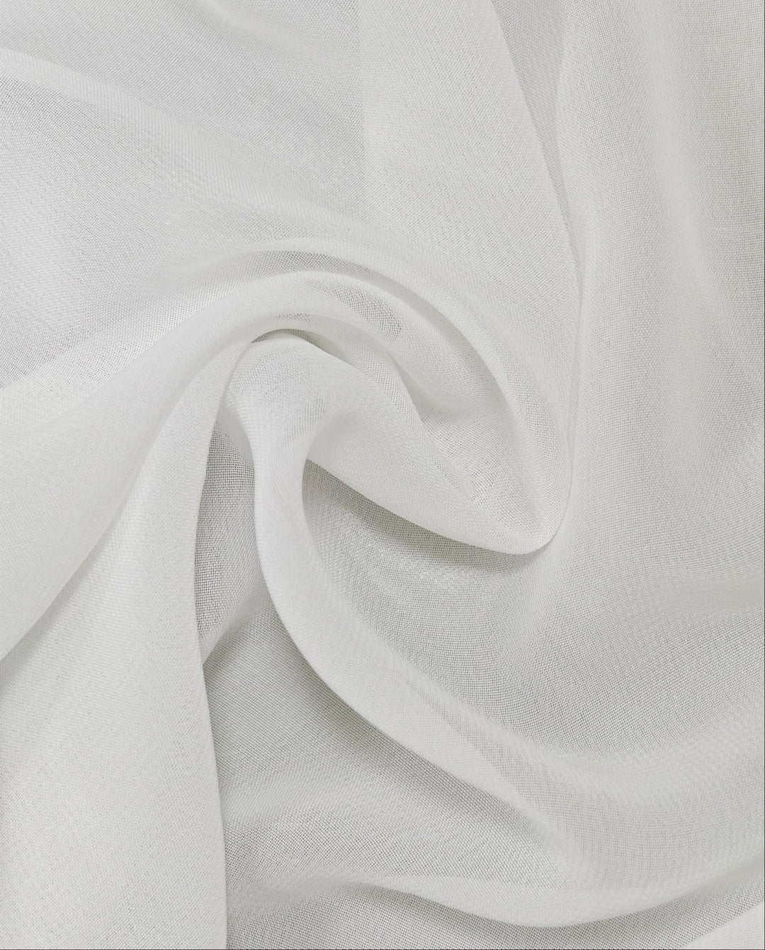 SOLACEWhite Sheer Chiffon Bow Neck Ruffled Cuffs Blouse