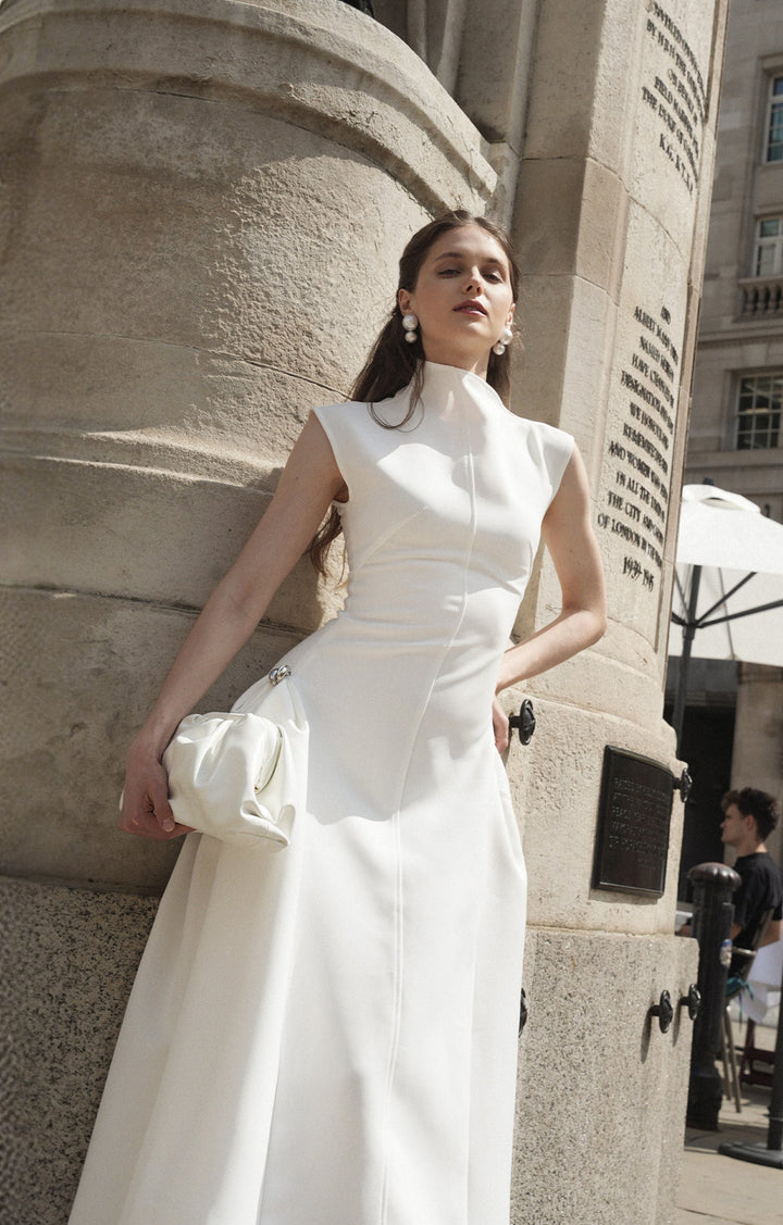 Paca Choker Sleeveless Maxi Dress bellabarnett