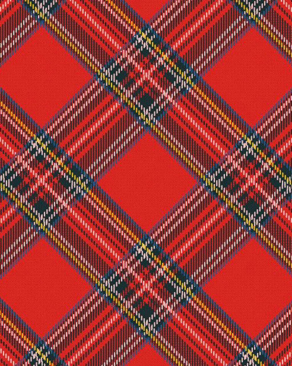 SOLACE CHICClassic Red Plaid Print Pajama Set