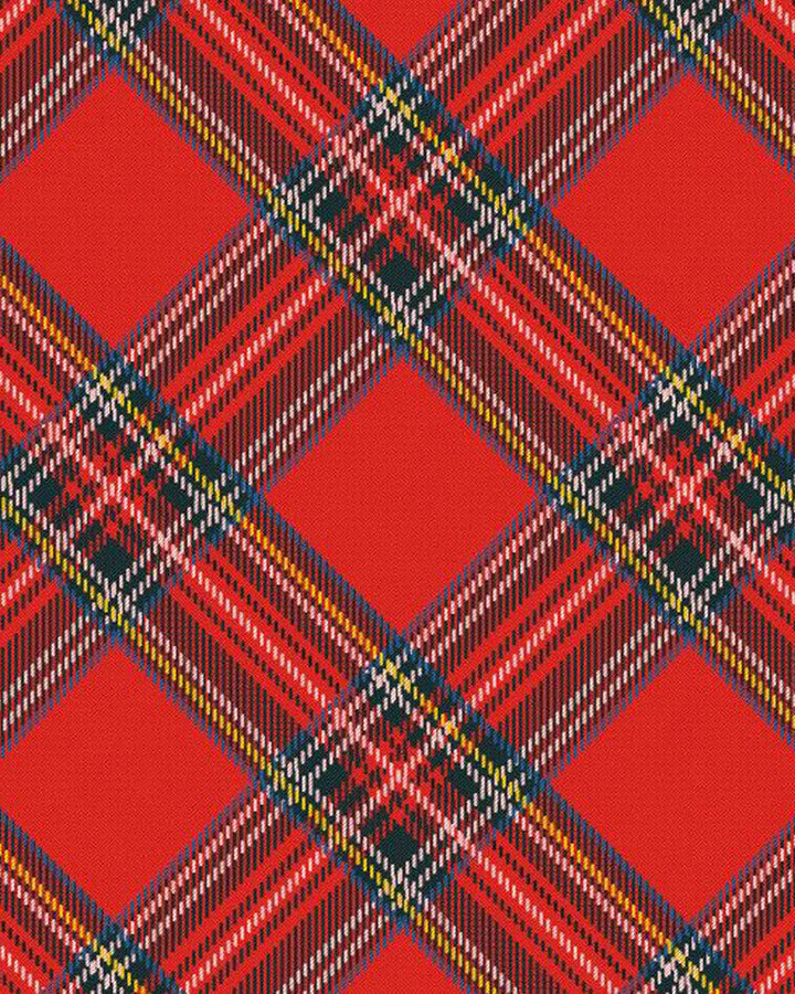 SOLACE CHICClassic Red Plaid Print Pajama Set